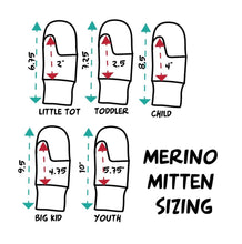 Load image into Gallery viewer, Merino Wool Mittens