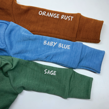 Load image into Gallery viewer, Wool Interlock Baby Snap Tee (Multiple Colors)
