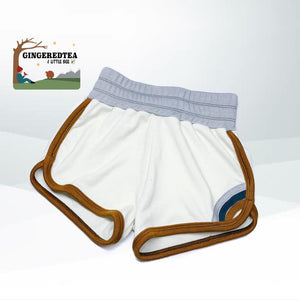 *SECONDS* Natural Track Shorts 4T