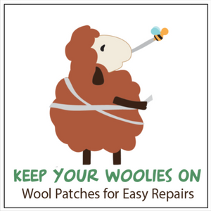Keep Your Woolies On - Wool Repair Patches